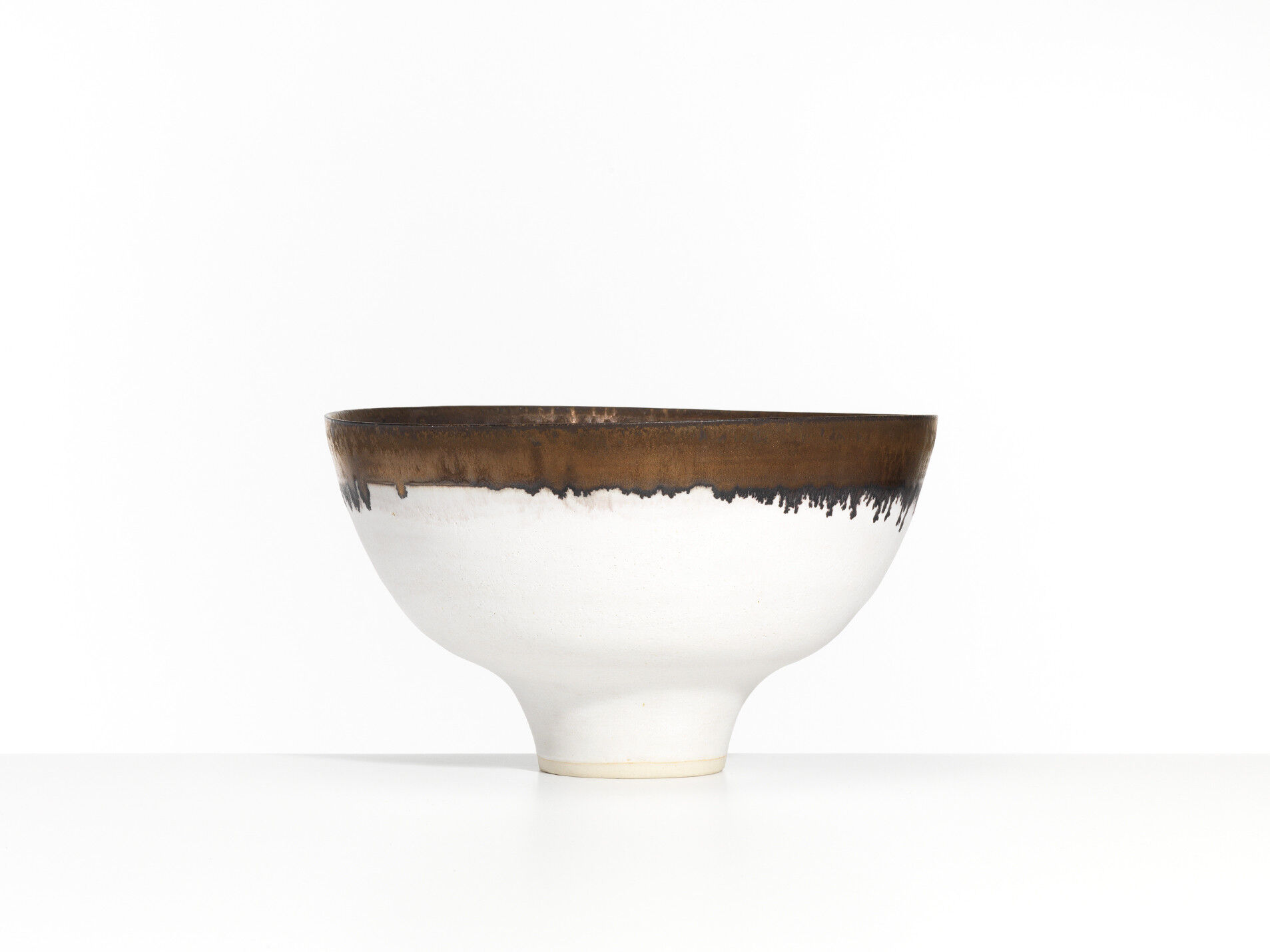 Lucie rie white bowl 0113 03