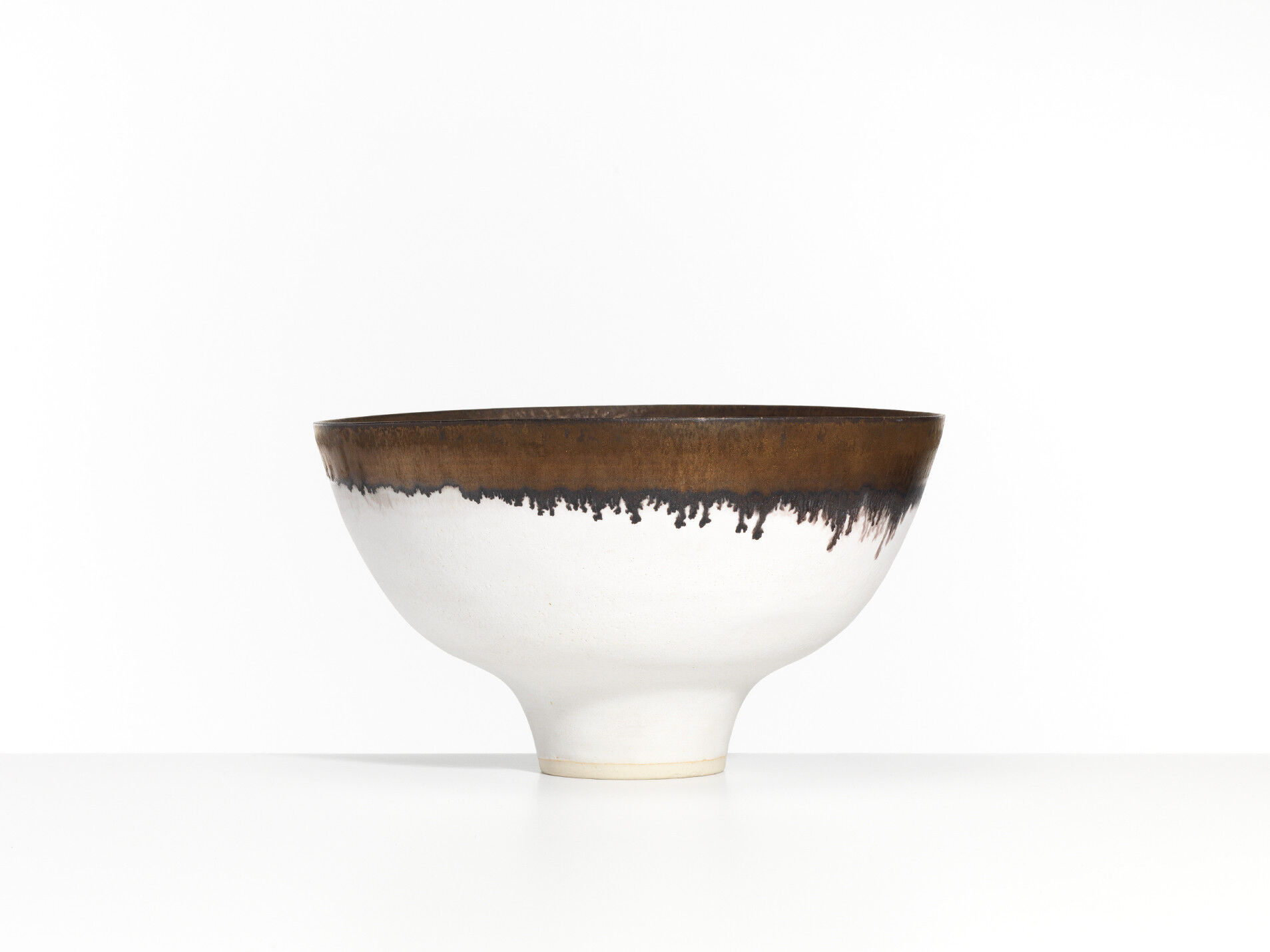 Lucie rie white bowl 0113 04