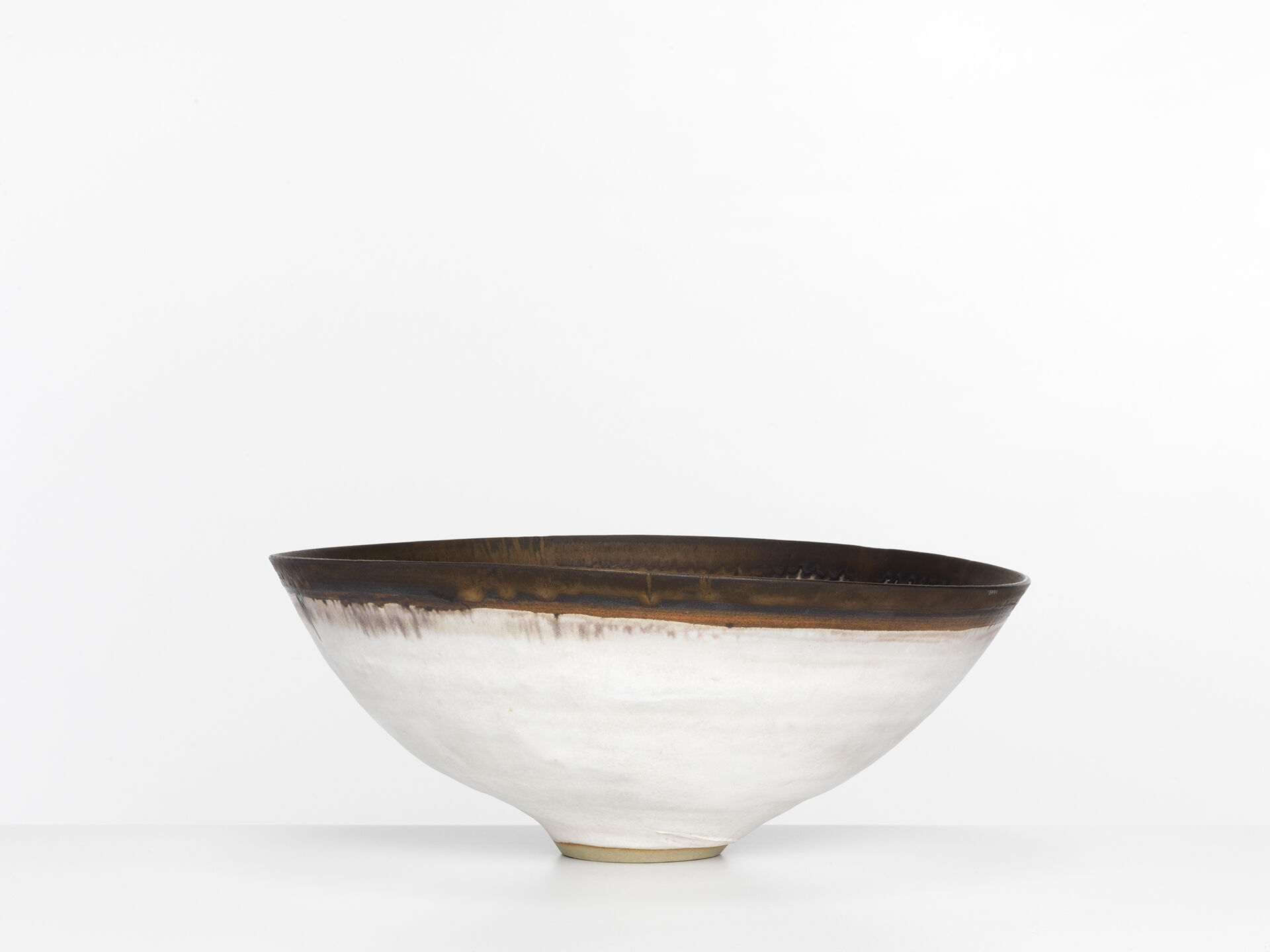 lucie rie white bowl 07