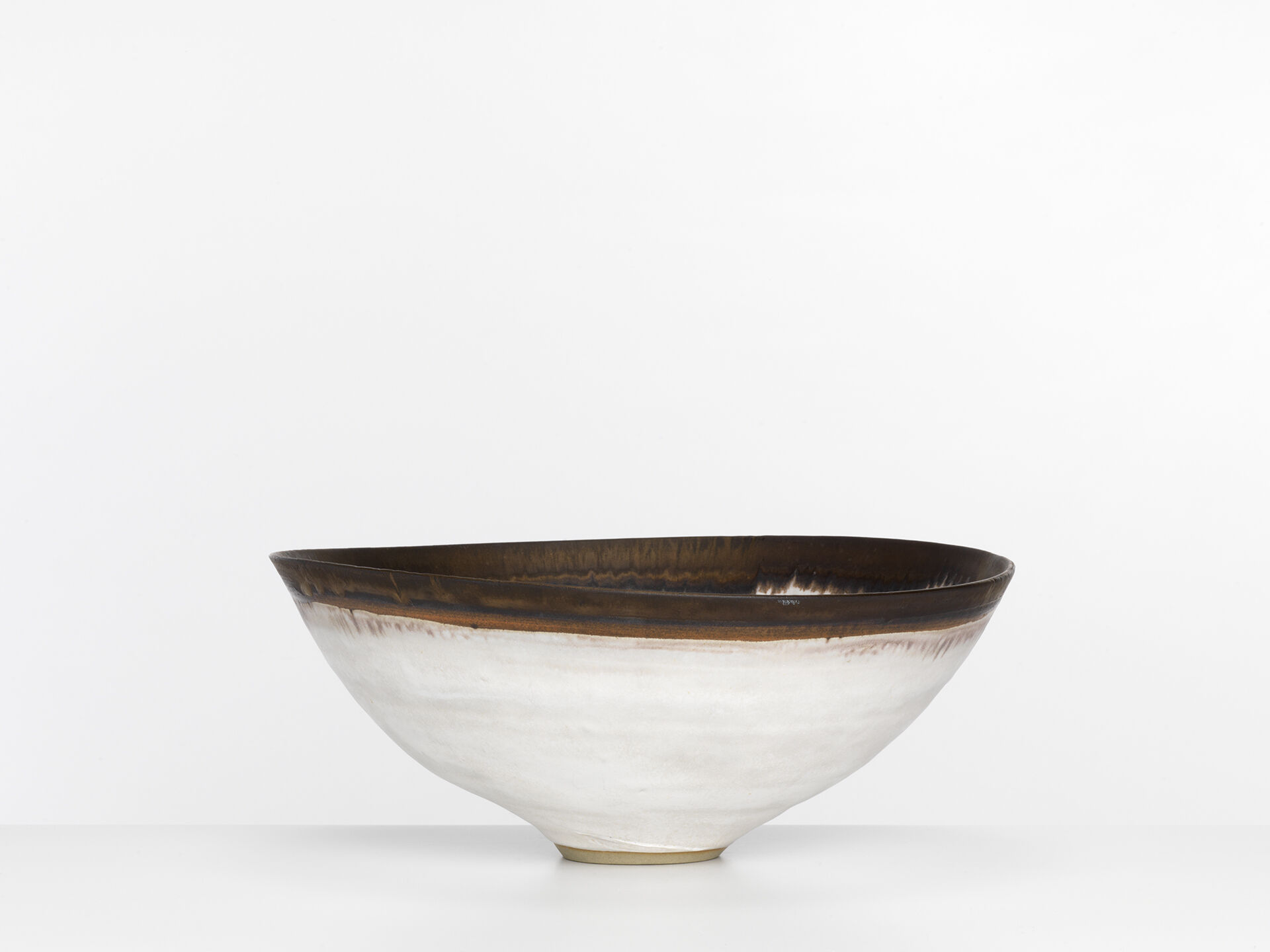 lucie rie white bowl 08